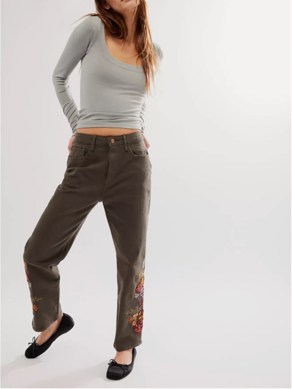 Driftwood Royce Embroidered Jeans